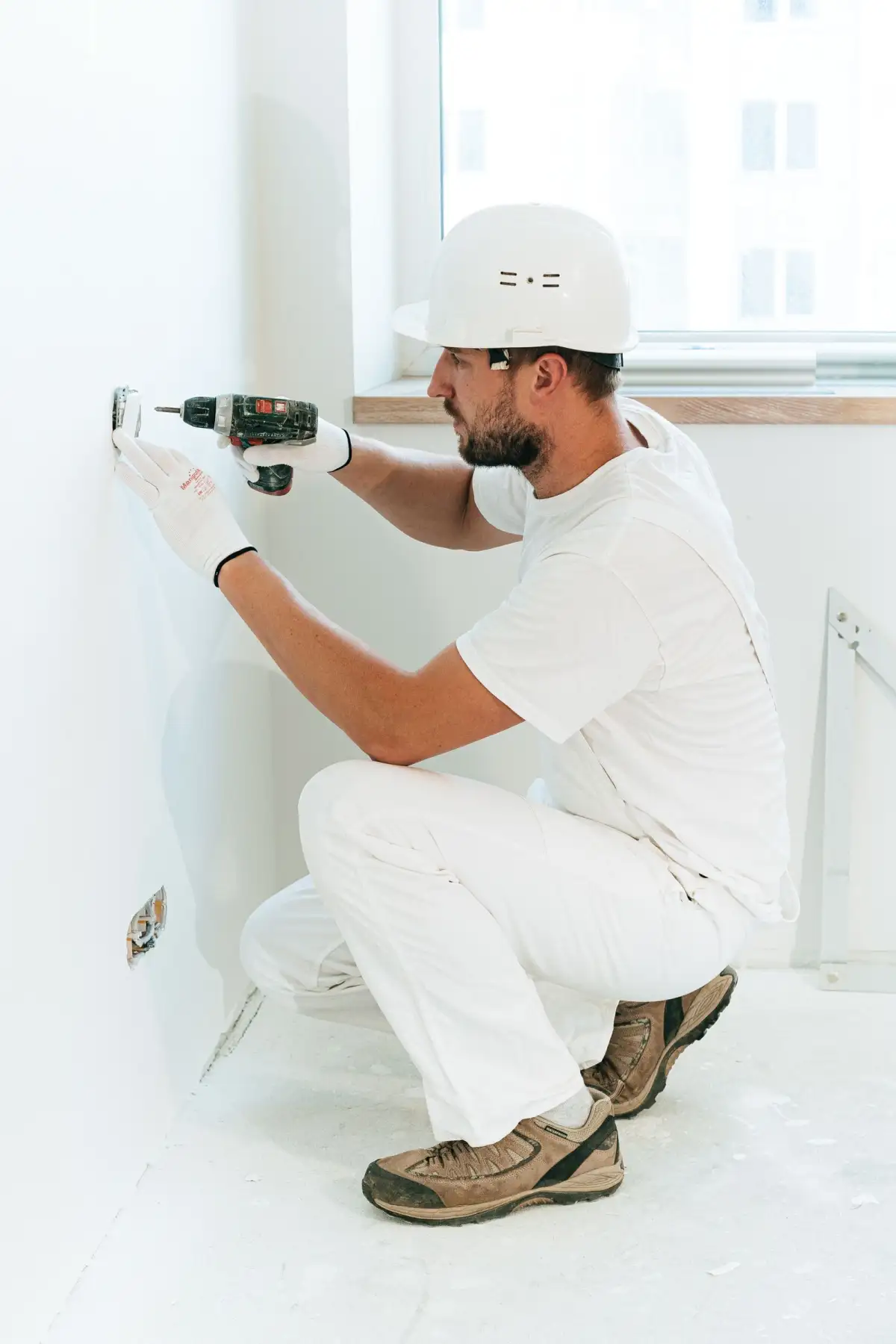 Fitting a new outlet during a renovation